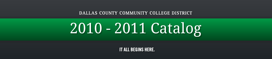 DCCCD 2010-2011 Catalog banner